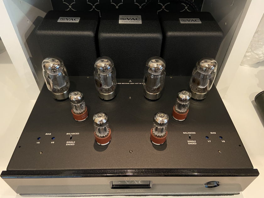 VAC Phi-200 tube amplifiers pair (black)