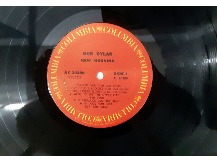 Bob Dylan - New Morning NM 1970 Vinyl LP Columbia Records KC 30290
