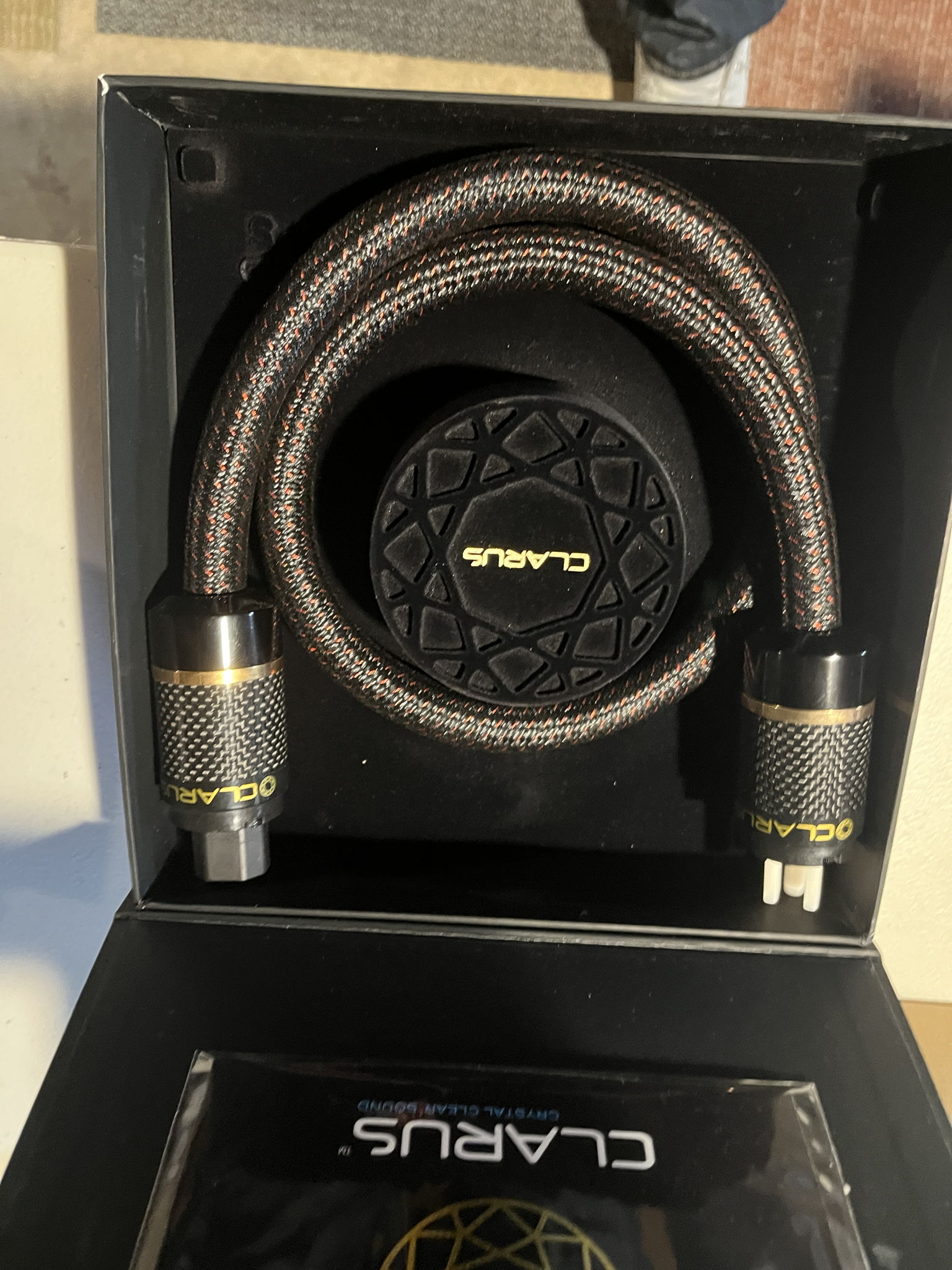 Clarus Crimson CCP Power Cable 9