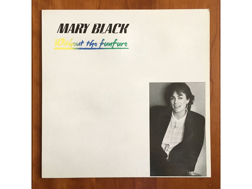 AUDIOPHILE INTEREST: MARY BLACK "Without The Fanfare" UK (1985) Grapevine   $18