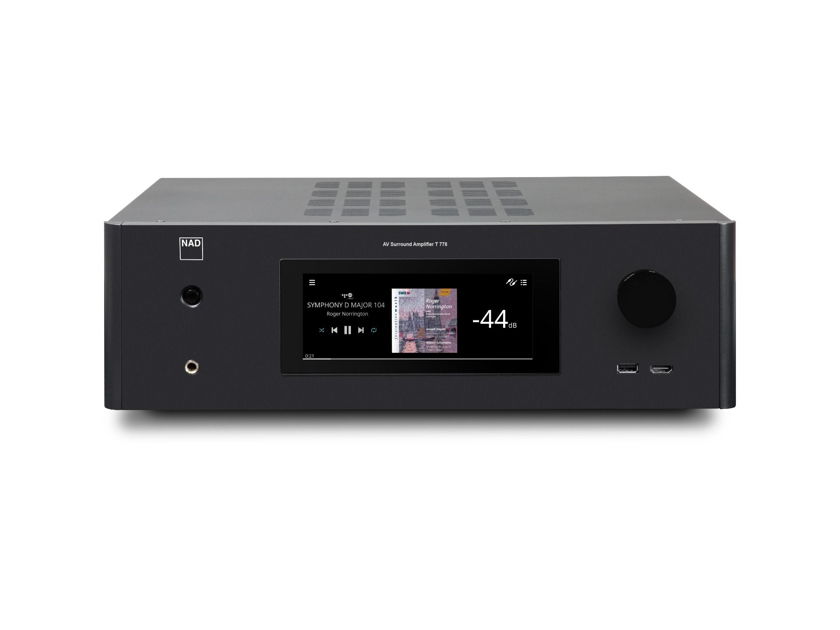 Free US Shipping through 12/29 - NAD T778 AVR Home Theater Atmos Receiver - Brand New in Box, No Waiting