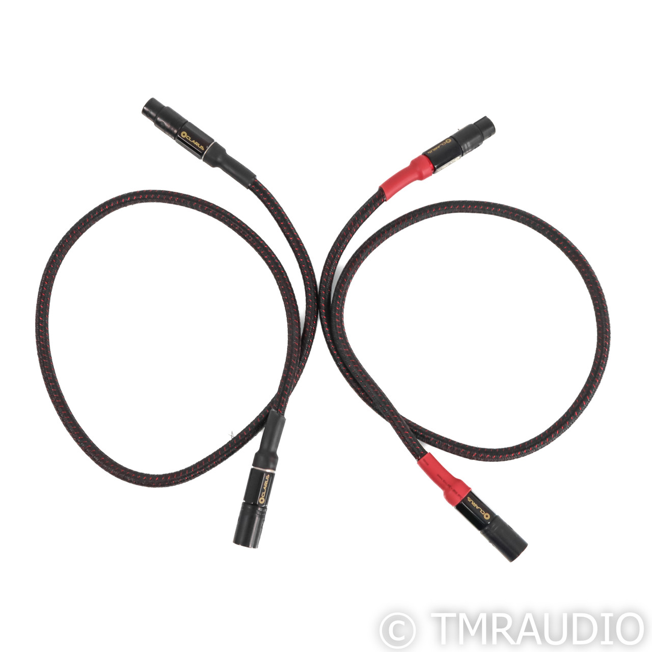 Clarus Cable Crimson XLR Cables; 1m Pair Balanced Inter... 3