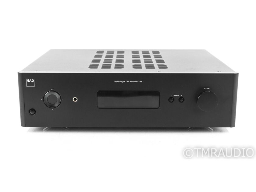 NAD C 388 Stereo Integrated Amplifier; C388; DAC; Remote (21314)
