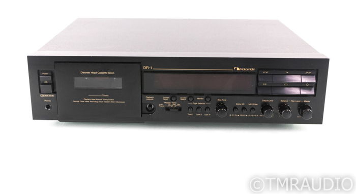 Nakamichi DR-1 Vintage Cassette Tape Deck / Recorder; D...