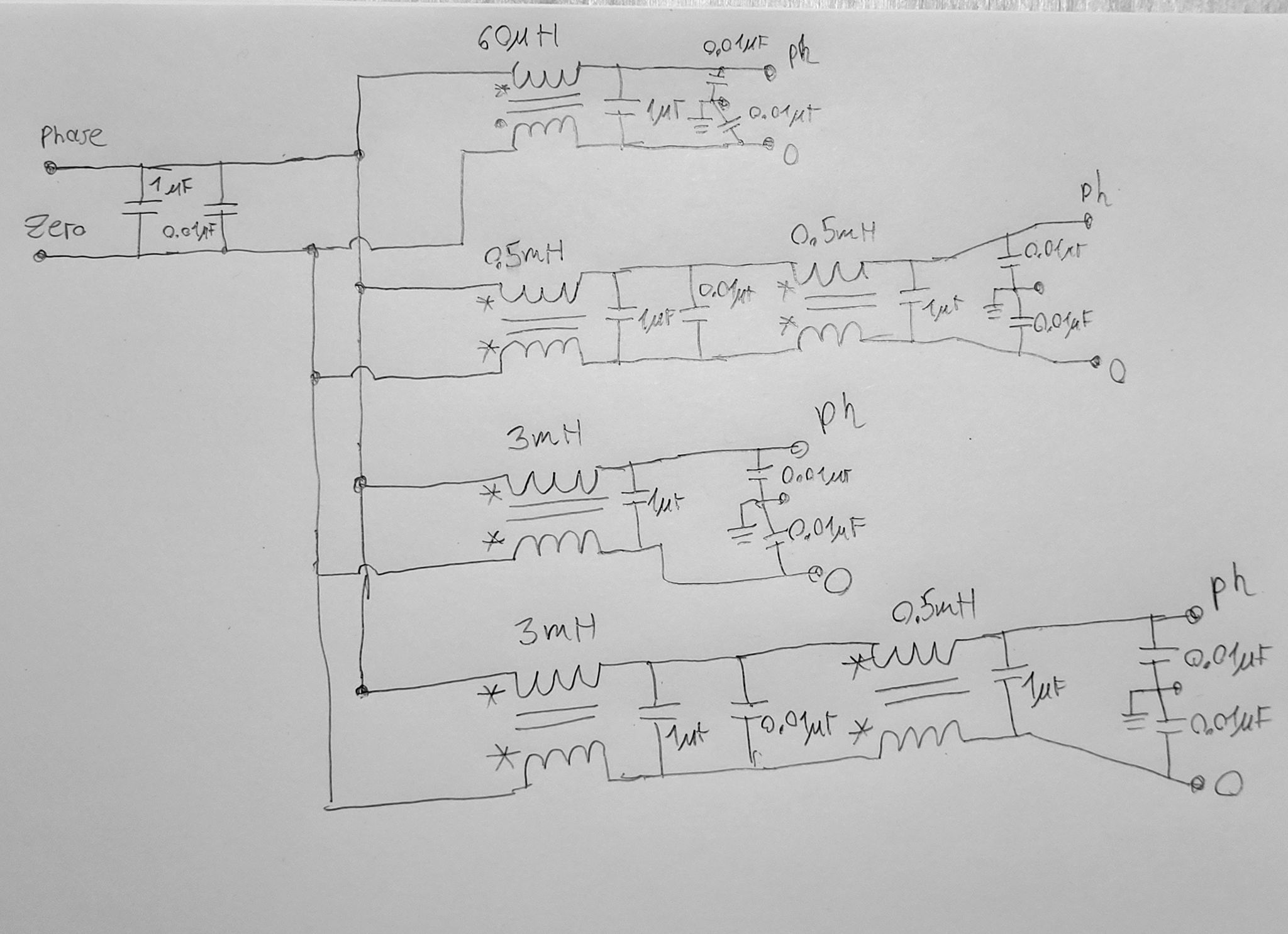 Power Conditioner Schematics