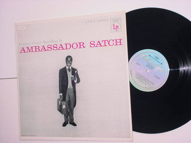 Louis Armstrong Ambassador Satch lp record European con...