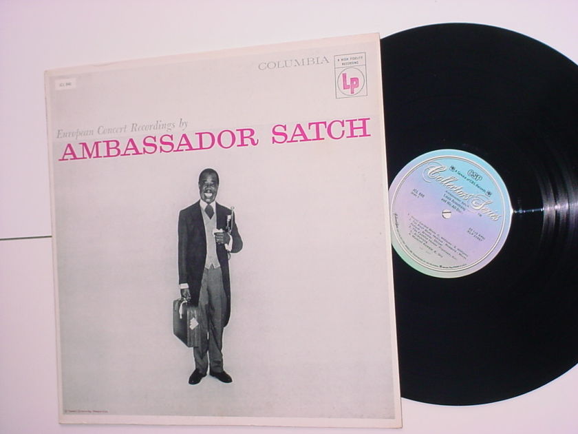 Louis Armstrong Ambassador Satch lp record European concert recordings CSP  JCL 840