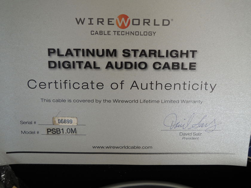 Wireworld Starlight Platinum 6 USB 1 meter