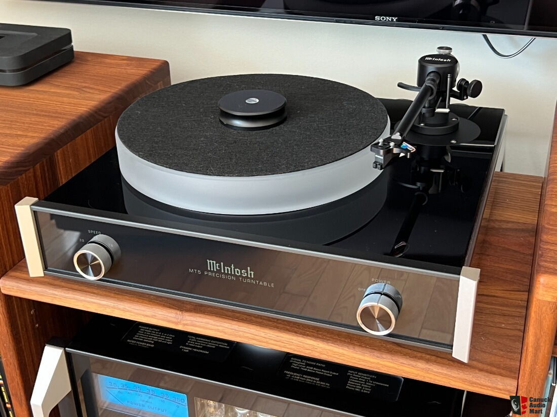 McIntosh MT5 Turntable in mint condition 4