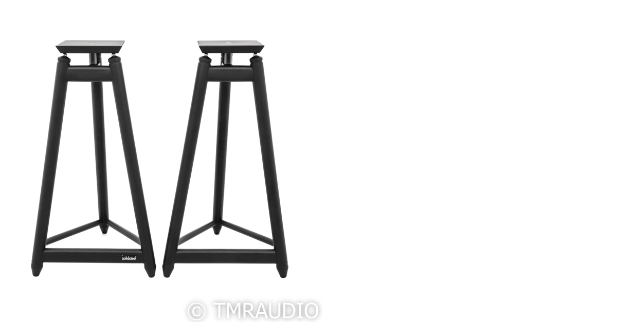 Solidsteel SS6 Speaker Stands; Black (53183) For Sale Audiogon