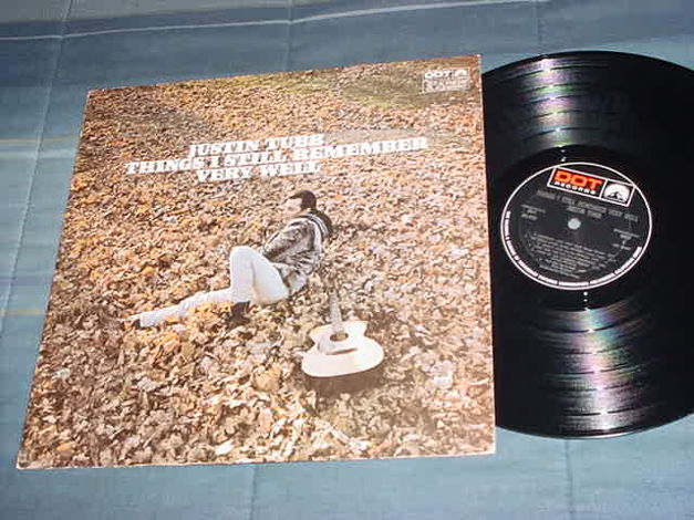 Justin Tubb lp record - Things I STILL REMEMBER VERY WE...