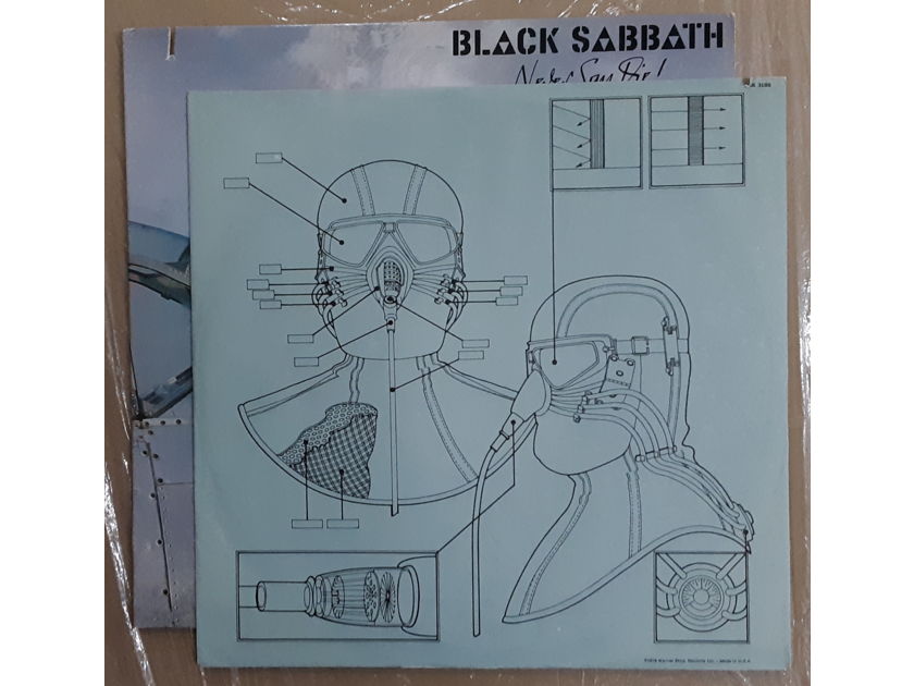 Black Sabbath - Never Say Die! NM 1978 ORIGINAL VINYL LP WARNER BROS. Records BSK 3186