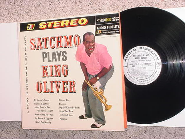 Audio Fidelity AFSD 5930 LP Record - Satchmo plays King...