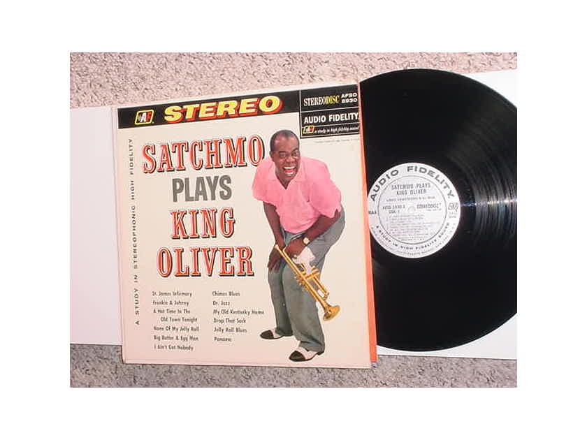 Audio Fidelity AFSD 5930 LP Record - Satchmo plays King Oliver stereo