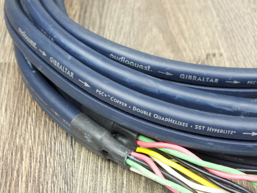 AudioQuest Gibraltar SST Hyperlitz speaker cables 2,5 metre