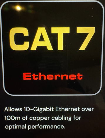 AudioQuest Diamond Ethernet Cable, RJ/E CAT7, 1.5m, Fac...