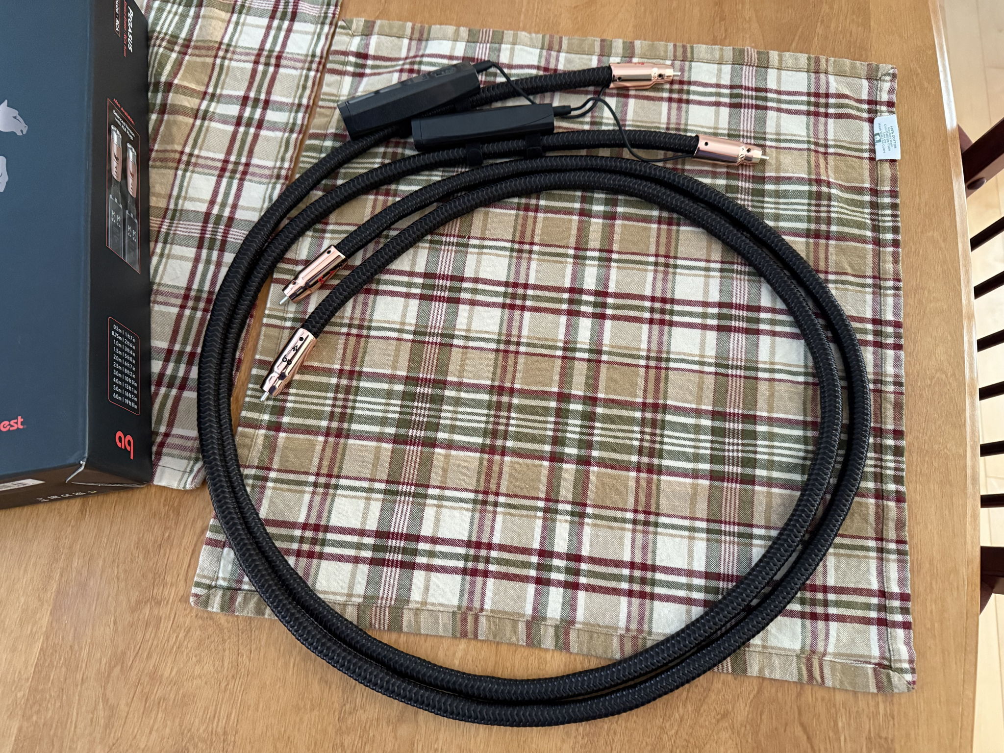 AudioQuest Pegasus 1.5M RCA Pair 9