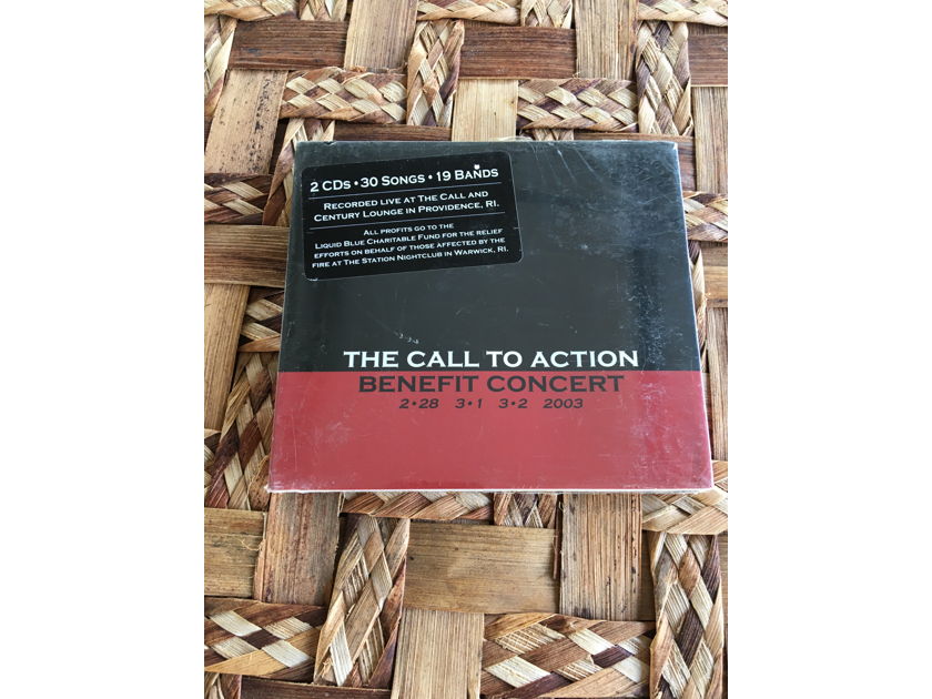 The call to action benefit concert 2003 Sealed cd 30 songs 19 bands