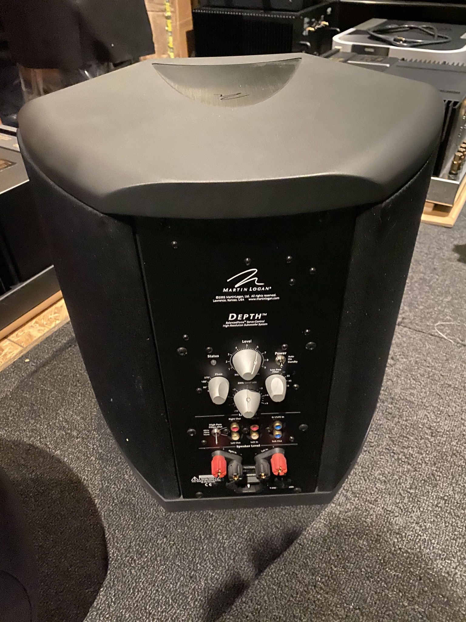 martin logan depth
