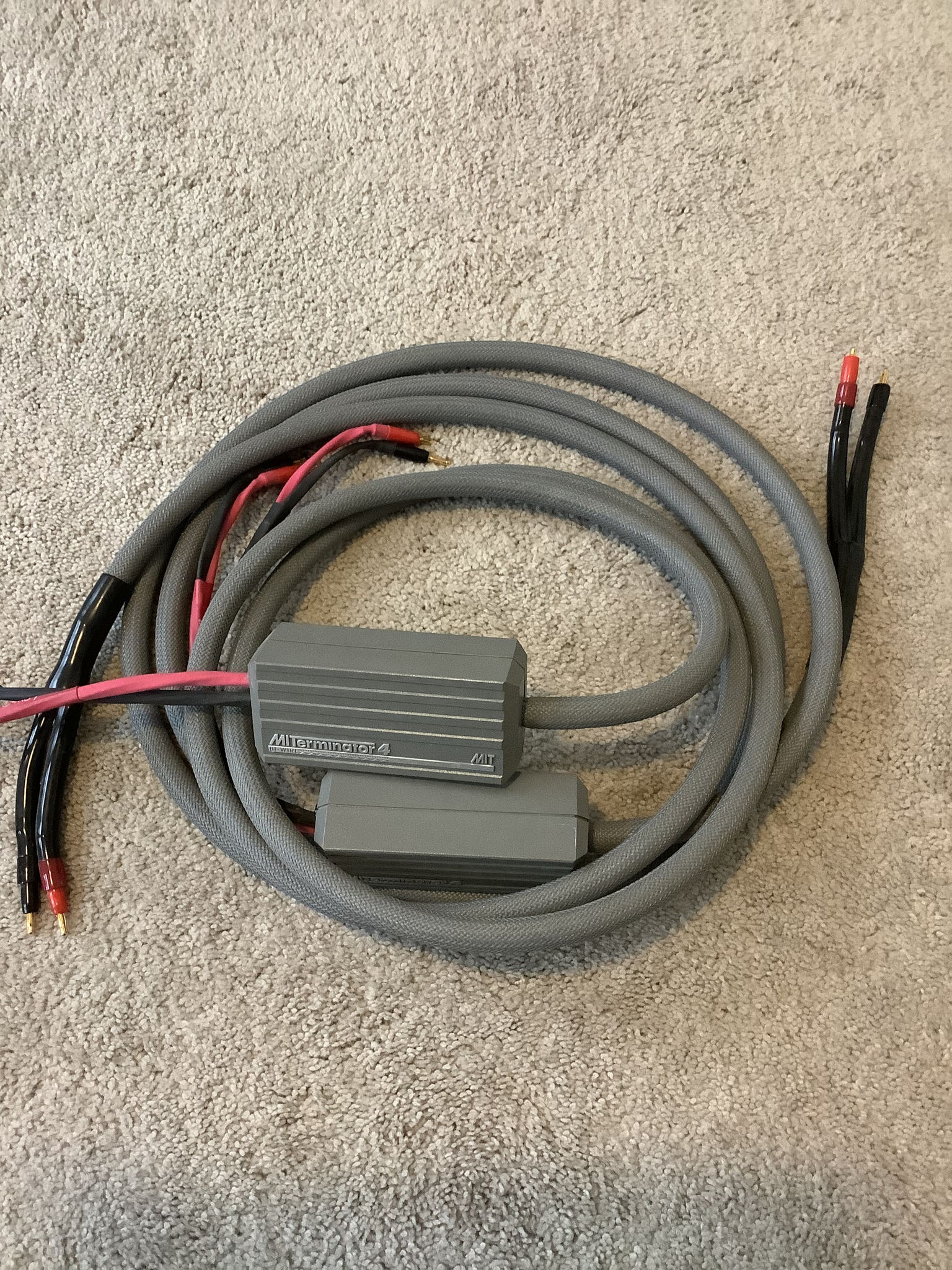 MIT Terminator 4 Speaker Cable Bi Wire For Sale | Audiogon