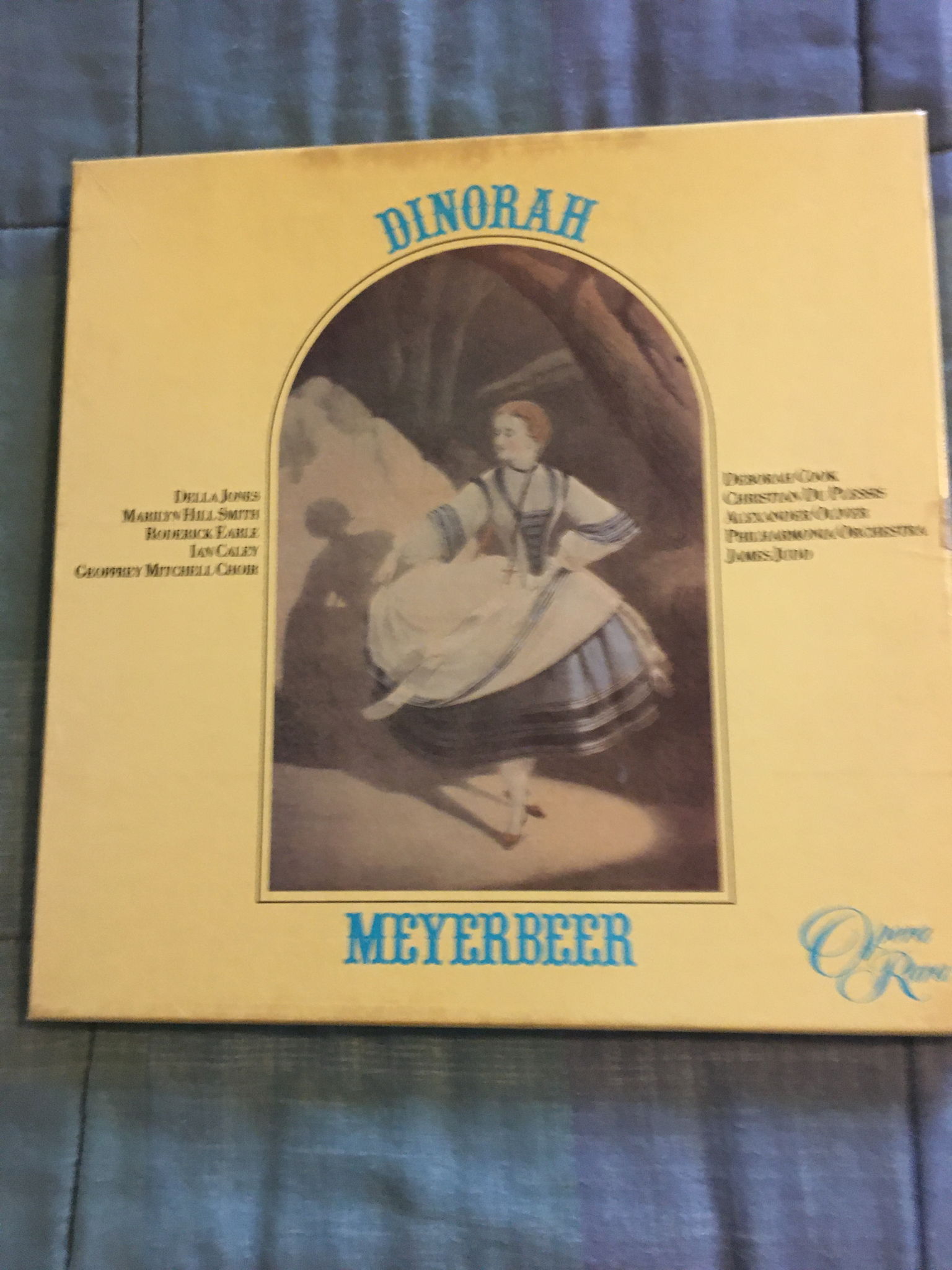 Dinorah Meyerbeer 3 Lp Record box set  Opera Rara OR5 E... 5