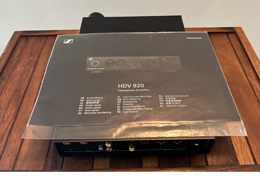 Sennheiser HDV 820 headphone Amplifier | Headphone Amps/DACs | Audiogon