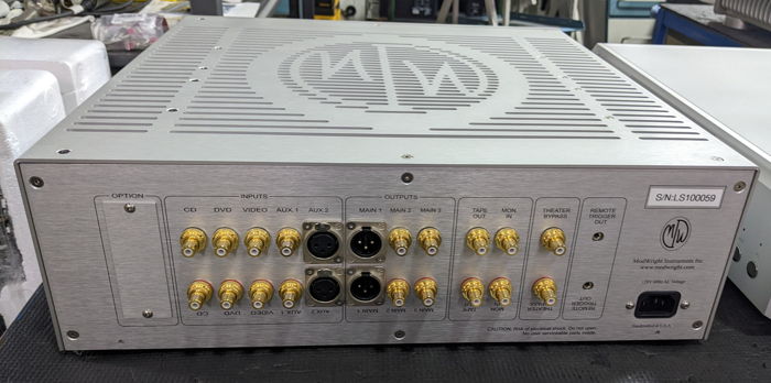 ModWright LS 100 Tube Preamp (Silver): Excellent Trade-...