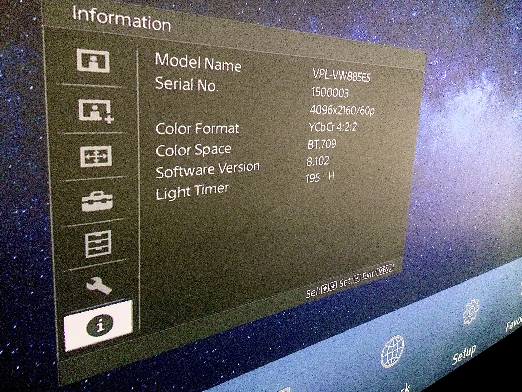 2020 Fully Calibrated Sony VPL-VW885ES 885 4K laser pro... 10