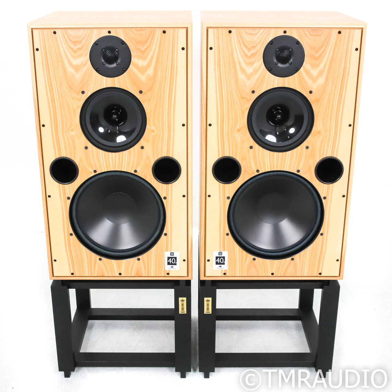 Harbeth 40.3 XD Bookshelf Speakers; Exotic Ash Pair w/ ... 3