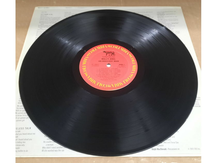 Billy Joel – An Innocent Man 1983 NM ORIGINAL VINYL LP Columbia QC 38837