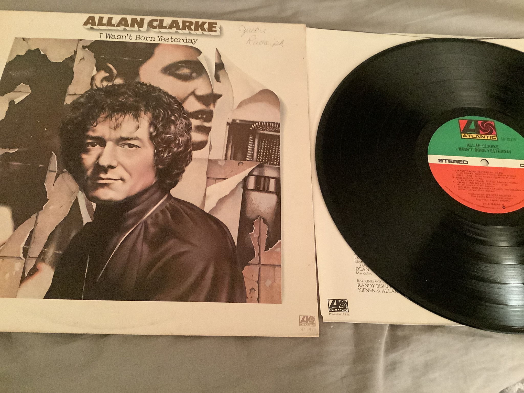 Allan Clarke Atlantic Records The Hollies I Wasn’t Born...