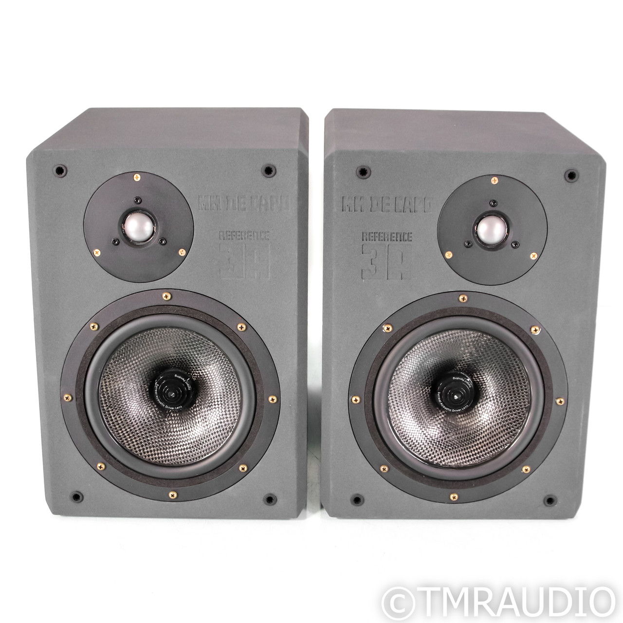 Reference 3A MM De Capo BE Bookshelf Speakers; Grey Sue... 3