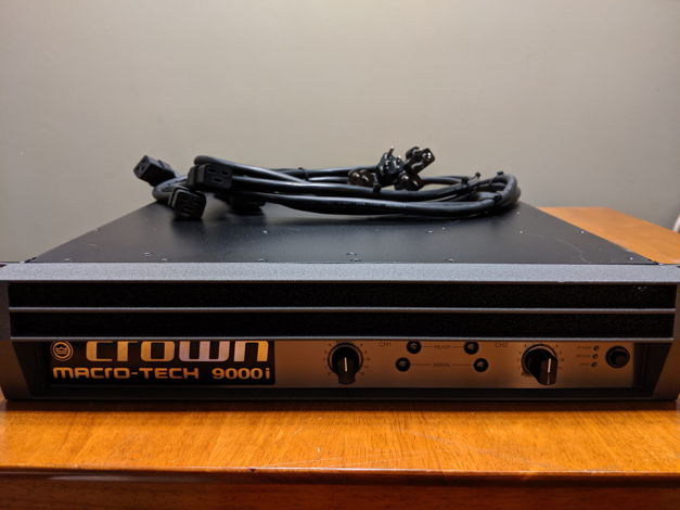 Crown Audio Macrotech 9000i Two-channel, 3500W Power Am...