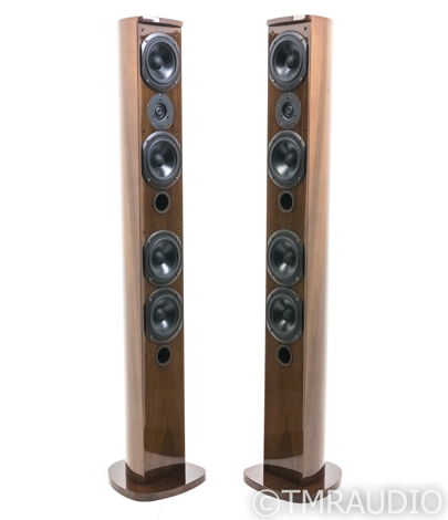 T+A Lignum LGS10 Floorstanding Speakers; Dark Walnut Pa...