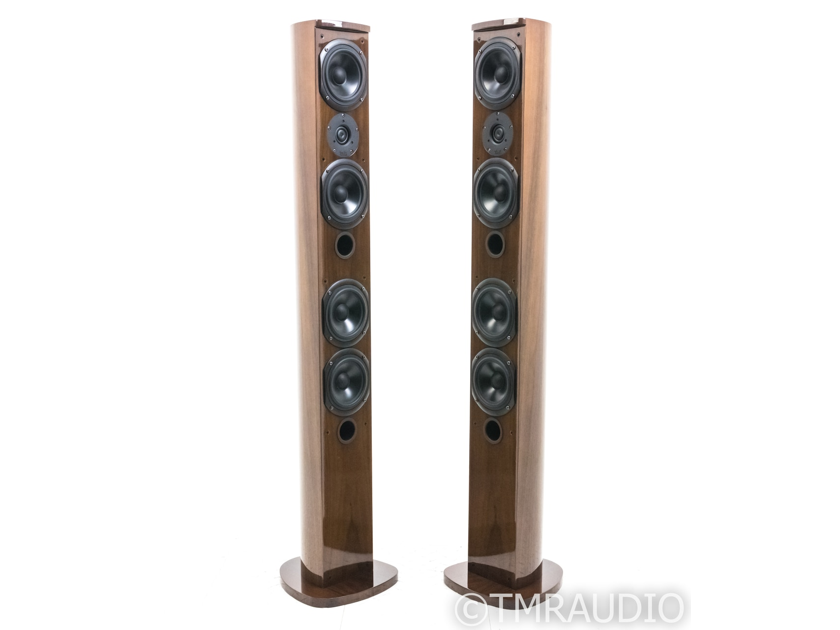 T+A Lignum LGS10 Floorstanding Speakers; Dark Walnut Pair (19640)