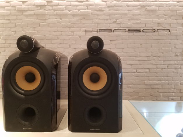 Bowers & Wilkin PM1 Speakers with Stands