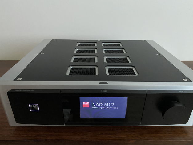 NAD M12 Master Series  Pre Amplifier DAC MDC HDMI-2 and...