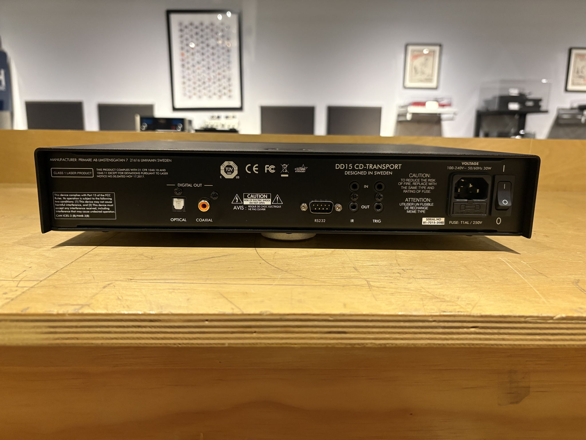 Primare DD15 CD Transport w/ Box, Manual & Remote - Min... 5