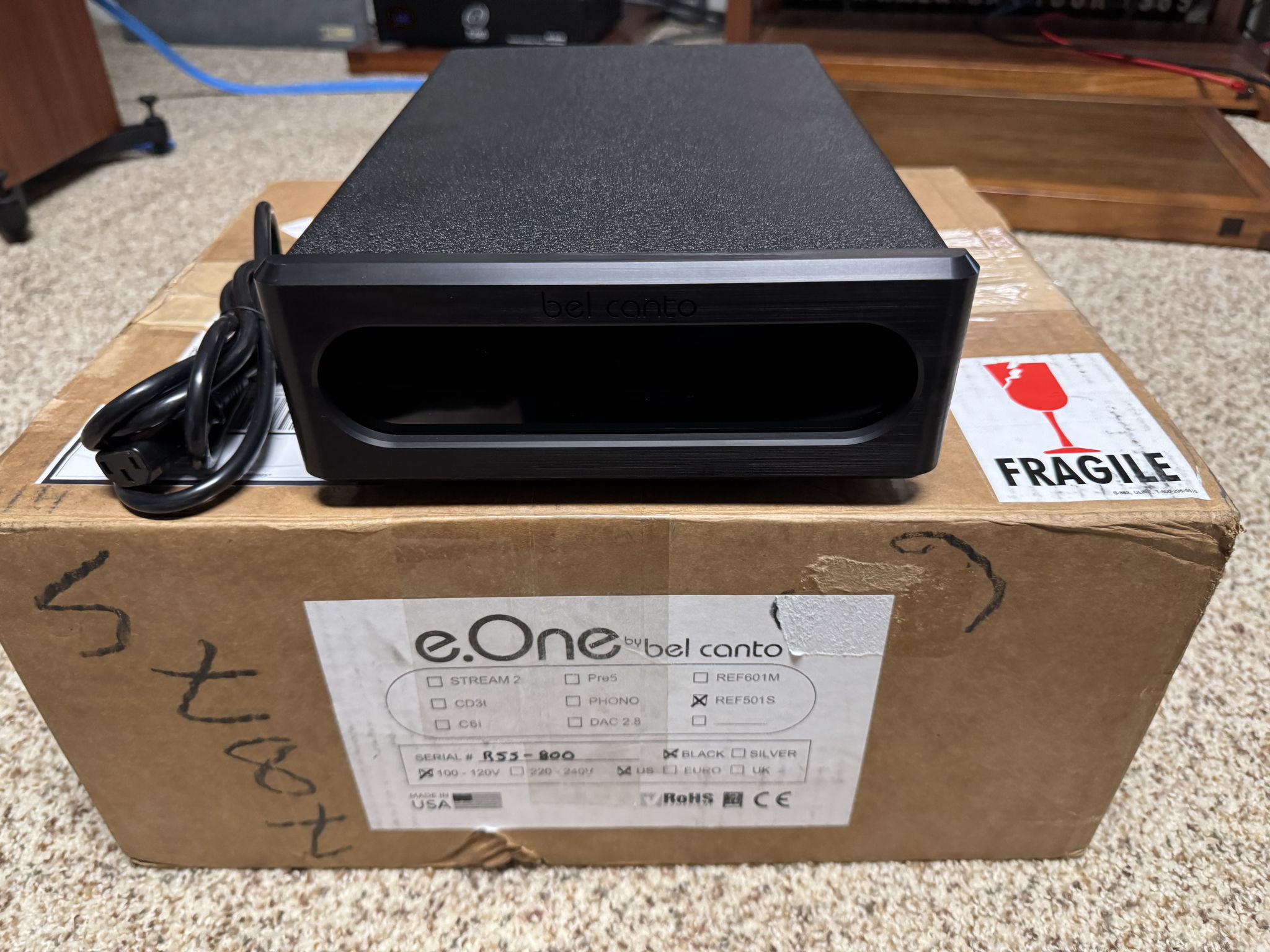 Bel Canto Design REF501S -- Nice amp, only a few months...