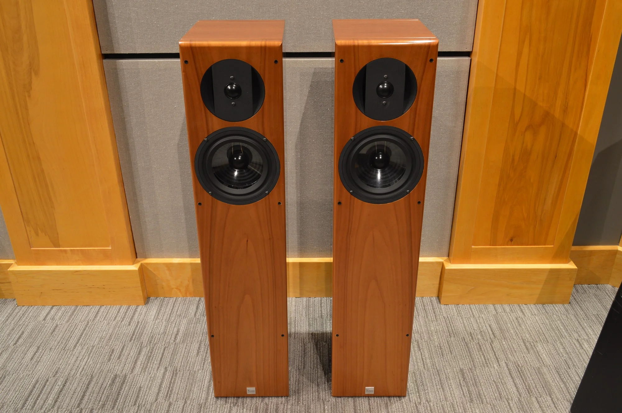 Vienna Acoustics Bach Grand Floorstanding Speakers; Cherry