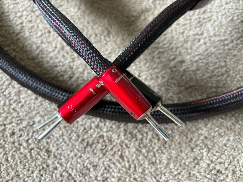 AudioQuest Firebird Zero Speaker Cables, 3... For Sale Audiogon