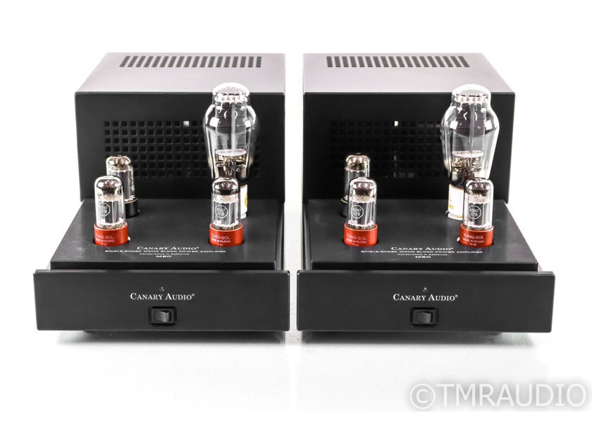 Canary Audio M80 Mono Tube Power Amplifier; Pair; M-80; SET 300B (30282)