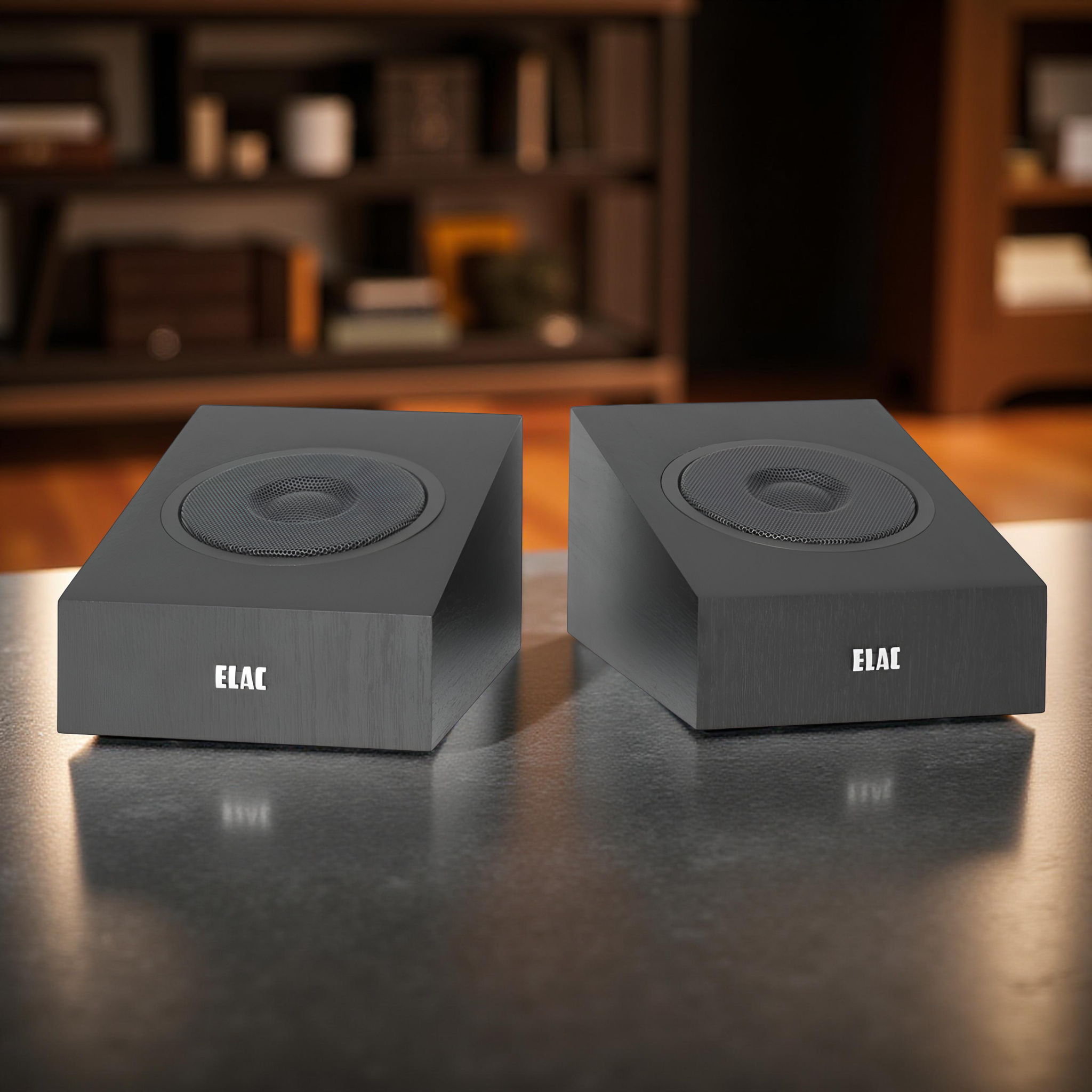 ELAC Debut A4.2 Atmos Module Speaker in Black Finish