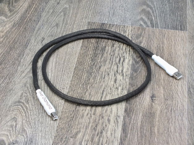 Tellurium Q Silver Diamond USB cable 1,0 metre
