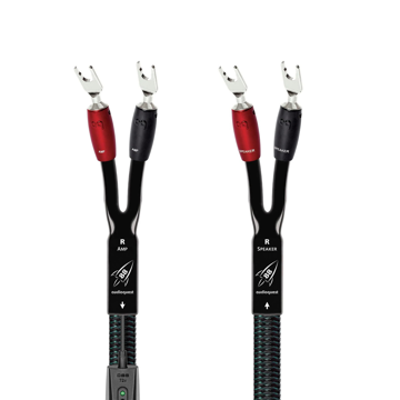 AudioQuest Rocket 88 Speaker Cables; 8ft Pair (1/0) (65...