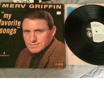 Merv Griffin Cameo Records Mono Promo LP My Favorite Songs