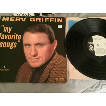 Merv Griffin Cameo Records Mono Promo LP My Favorite Songs