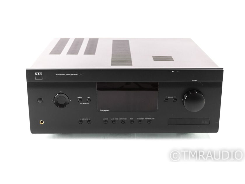 NAD T777 7.2 Channel Home Theater Receiver; T-777; Remote (24542)