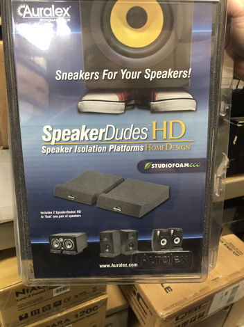 Auralex Acoustics Inc. Speakerdudes HD Speaker Isolatio...