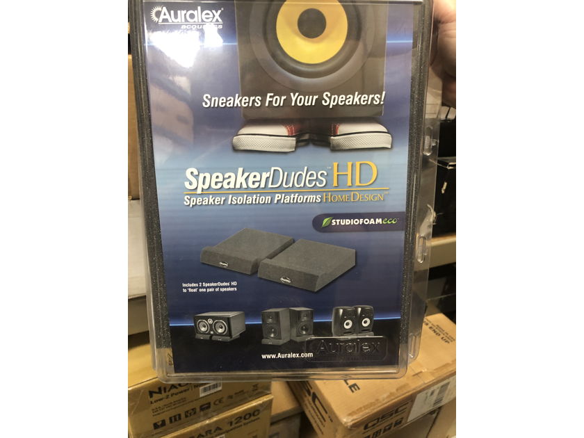 Auralex Acoustics Inc. Speakerdudes HD Speaker Isolation Platforms